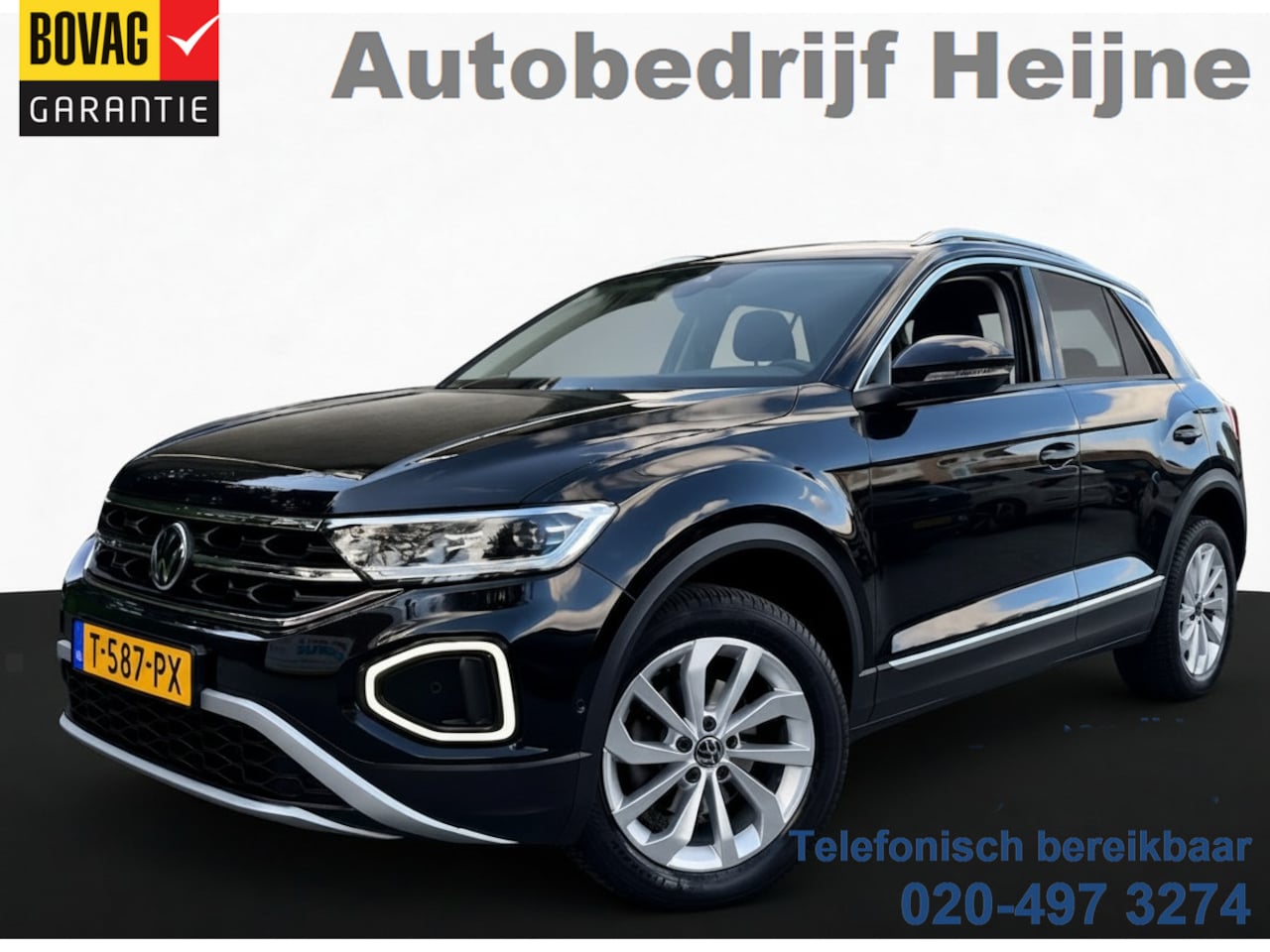 Volkswagen T-Roc - 1.5 TSI 150PK DSG STYLE BUSINESS NAVI/IQ.LIGHT/TREKHAAK - AutoWereld.nl
