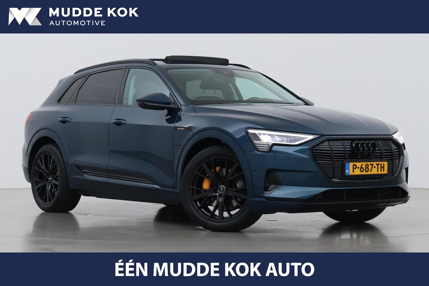 Audi e-tron - 55 Quattro Advanced 95 kWh | Luchtvering | Panoramadak | 360° Camera | Trekhaak | Memory | - AutoWereld.nl