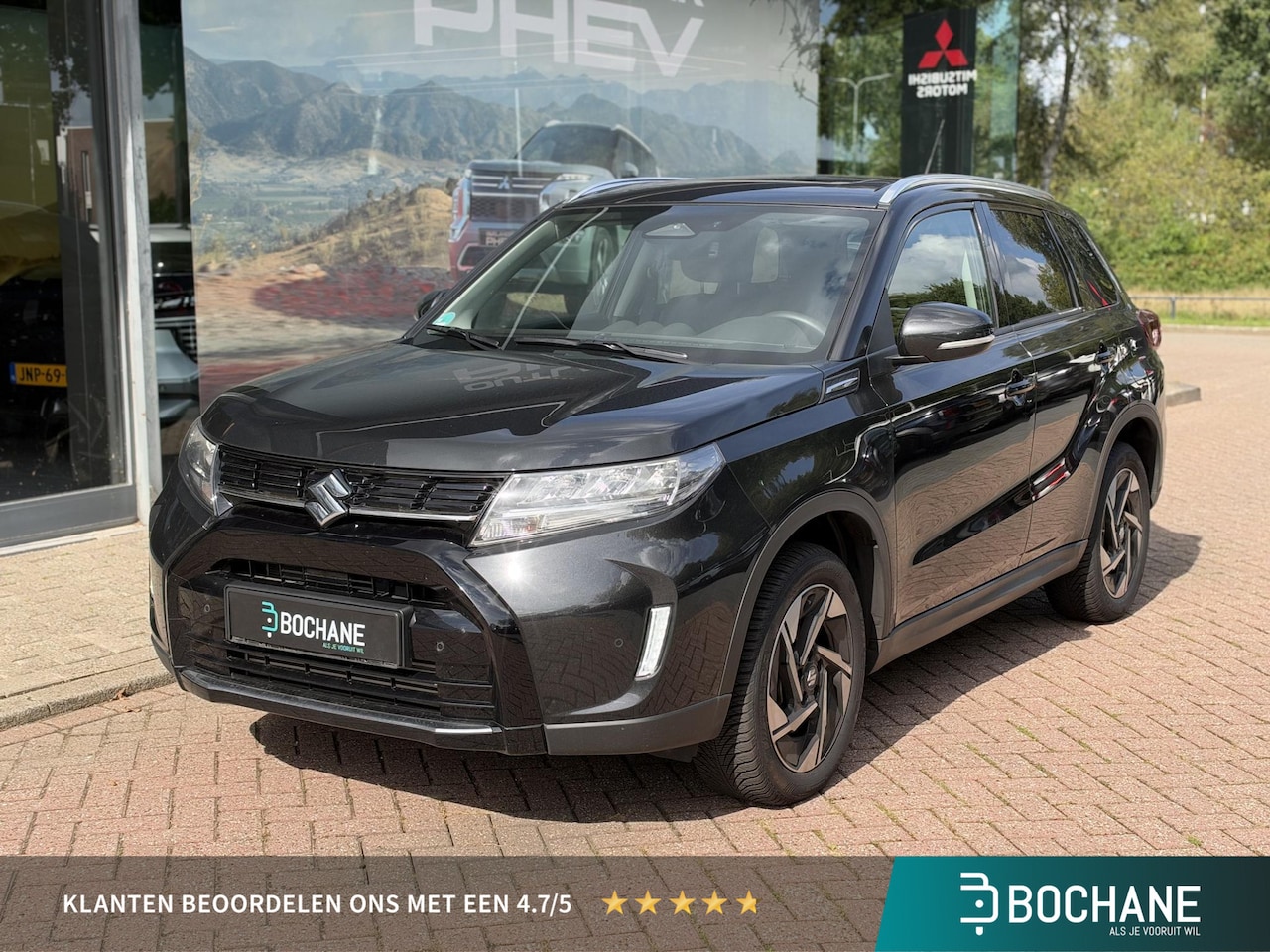 Suzuki Vitara - 1.4 Boosterjet Smart Hybrid Style Automaat | Panoramadak | Half-leder | Navigatie | Adapti - AutoWereld.nl
