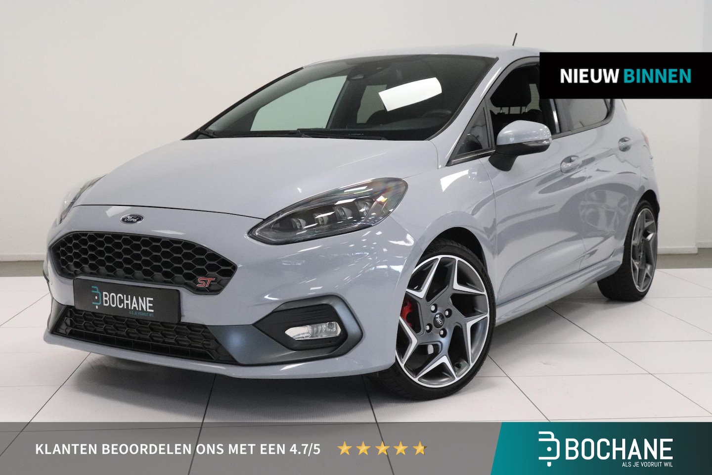 Ford Fiesta - 1.5 EcoBoost ST-3 | Camera | Sportstoelen | Pack winter | LED | 18"lichtmetaal | Navi | Ap - AutoWereld.nl