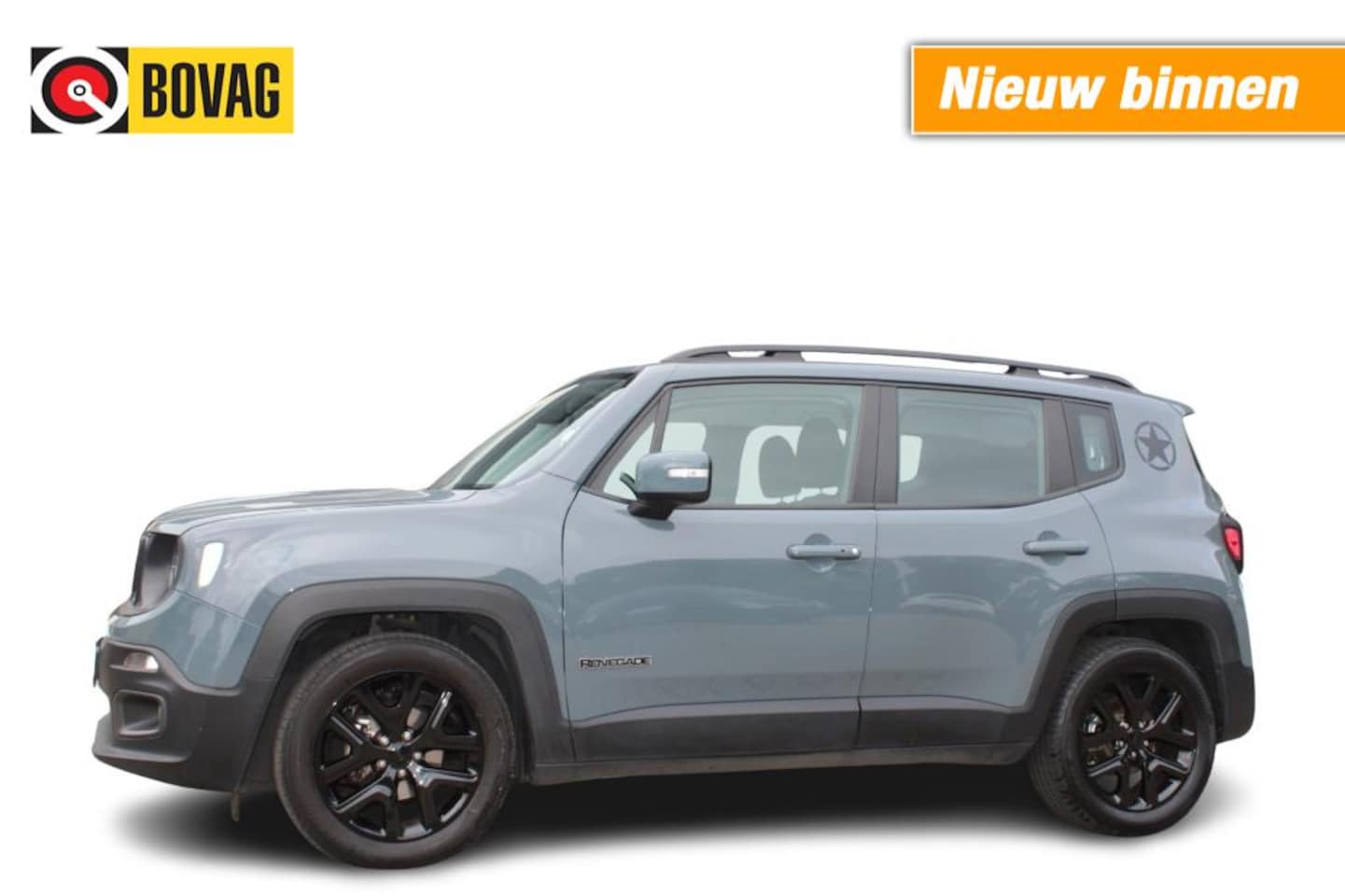 Jeep Renegade - 1.4 AIR NIGHT EAGLE ECC APP CARPLAY - AutoWereld.nl