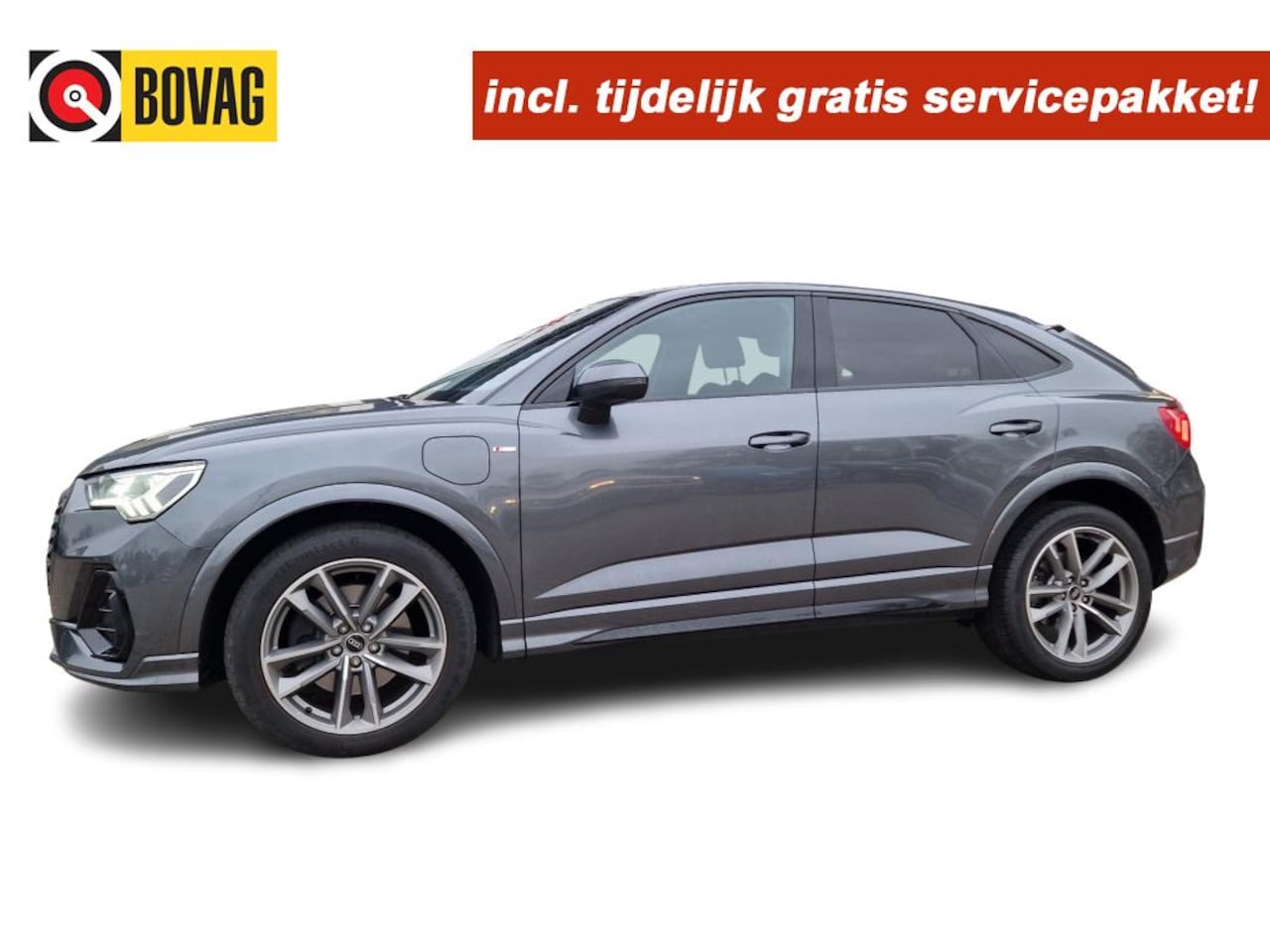 Audi Q3 Sportback - 45 TFSIe 245pk S-Line BlackL.Virtual Navi Apple Camera Leder Hybride - AutoWereld.nl
