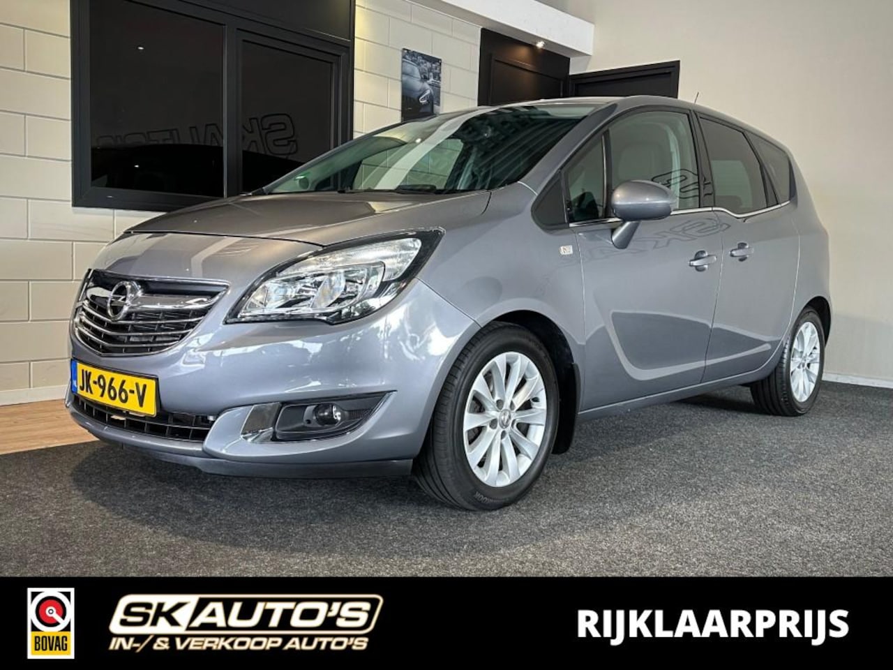Opel Meriva - 1.4 TURBO COSMO l AIRCO l TREKHAAK l CRUISE l BLUETOOTH l - AutoWereld.nl