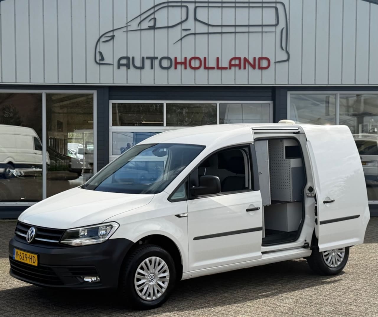 Volkswagen Caddy - 2.0 TDI 75KW 102PK EURO 6 AIRCO/ DUBBELE SCHUIFDEUR/ BEDRIJFSWAGENINRICHTING/ 100% DEALERO - AutoWereld.nl