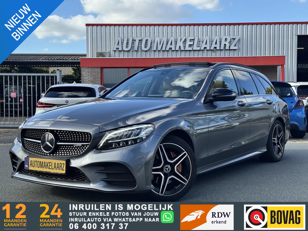 Mercedes-Benz C-klasse Estate - 160 Business Solution AMG Limited 160 Business Solution AMG Limited PANO - AutoWereld.nl