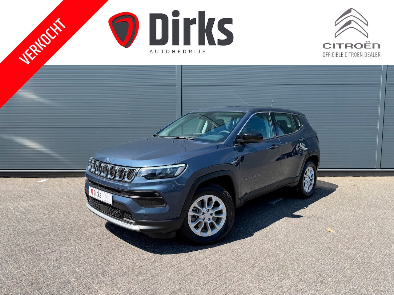 Jeep Compass - 4xe 190 Plug-in Hybrid Electric Altitude 4xe 190 Plug-in Hybrid Electric Altitude (Elektrische Klep - Keyless Entry - LED - Automat - AutoWereld.nl