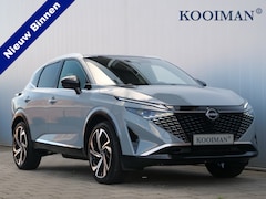 Nissan Qashqai - 1.3 MHEV Xtronic Tekna Plus 158 Pk Navi / DAB / Pano-dak / Winterpakket / Apple Carplay /