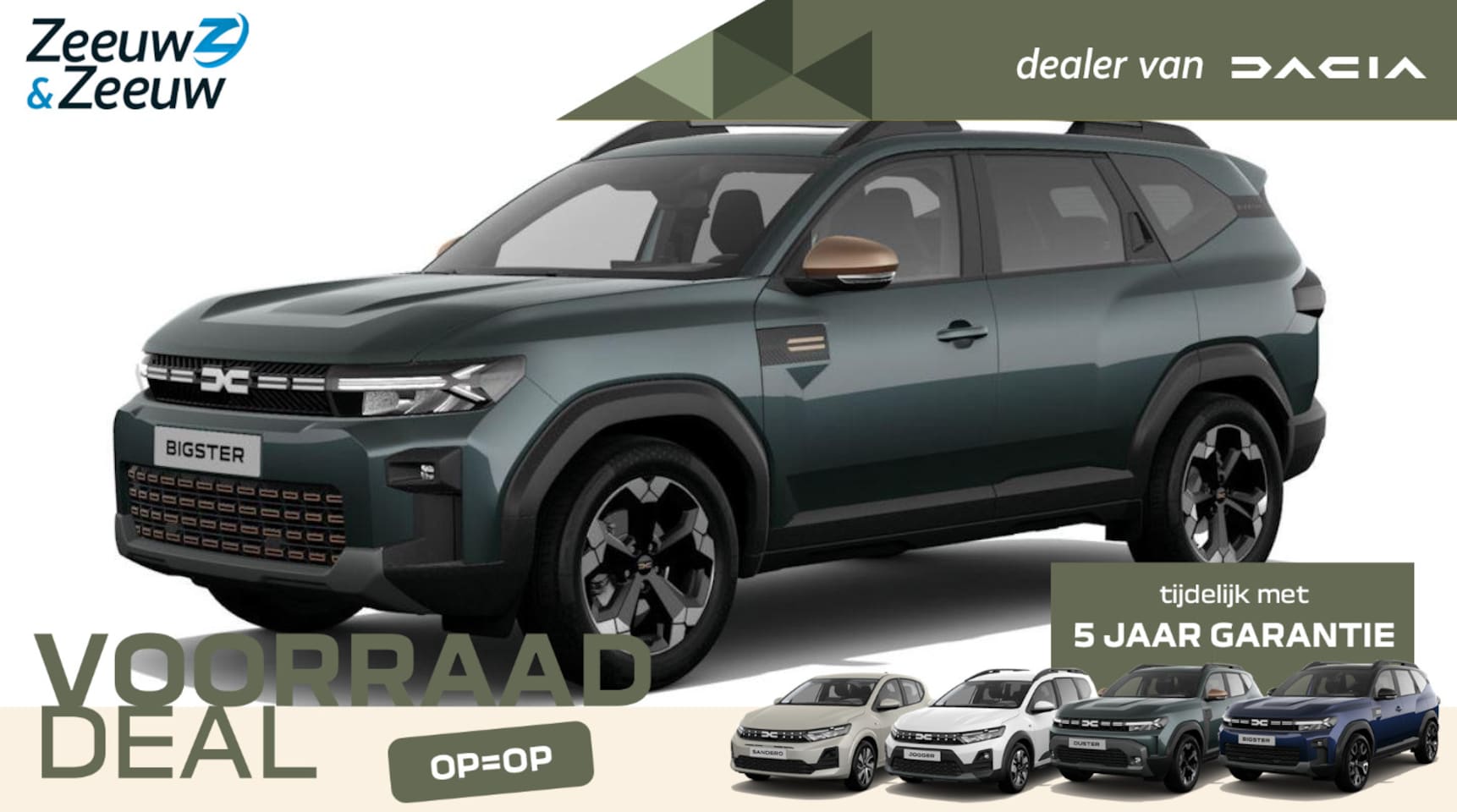 Dacia Bigster - Hybrid 155 Extreme Nu uit voorraad leverbaar | verschillende kleuren beschikbaar met € 450 - AutoWereld.nl
