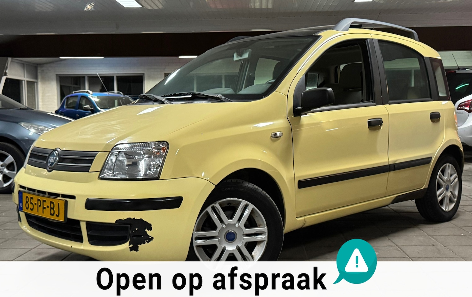 Fiat Panda - 1.2 Emotion|NAP|APK06-27|Panoramadak|ECC|Airco|Scherpeprijs! - AutoWereld.nl