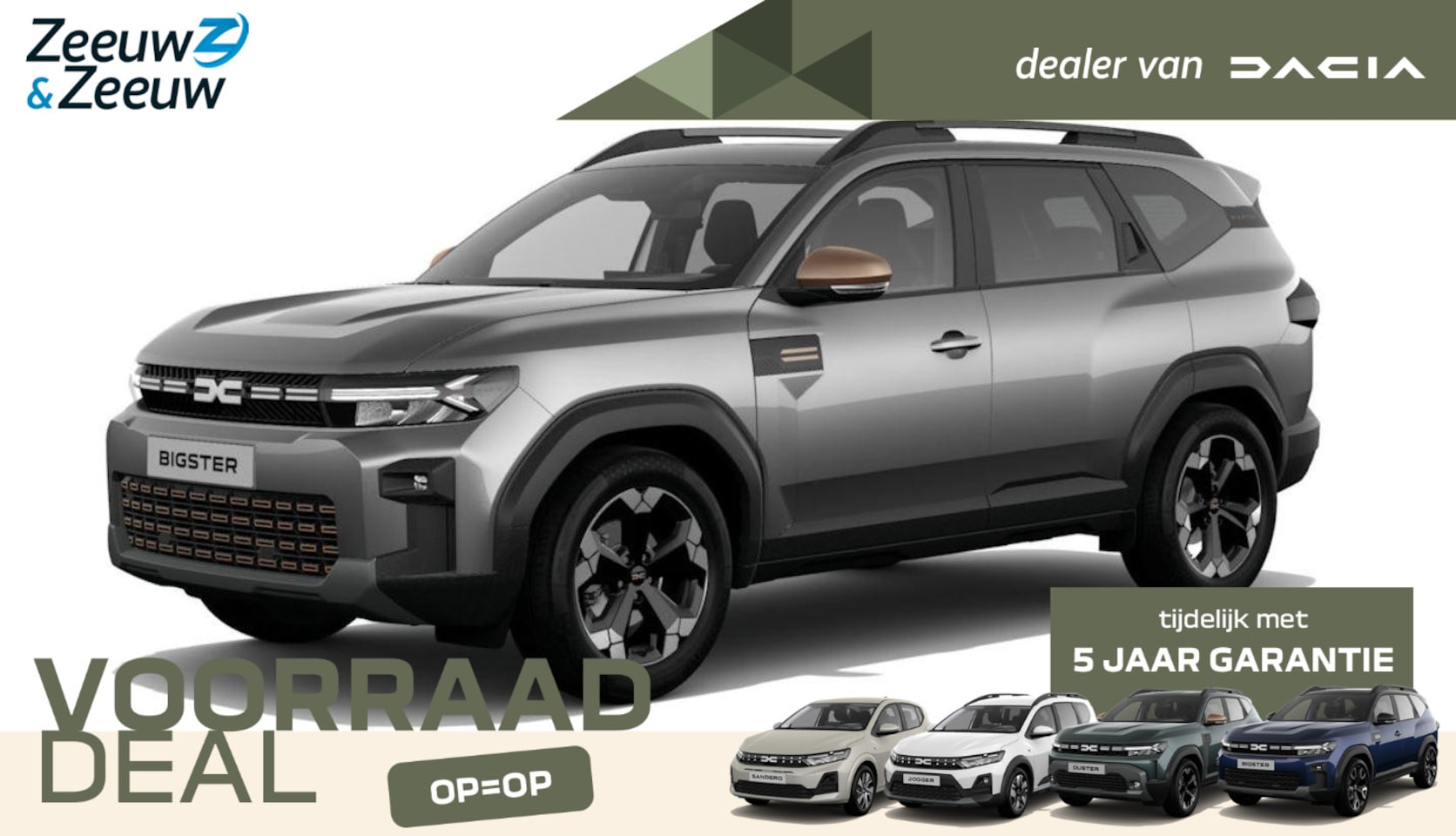Dacia Bigster - Mild Hybrid-G 140 Extreme Nu uit voorraad leverbaar met € 450,- voorraad korting | Financi - AutoWereld.nl