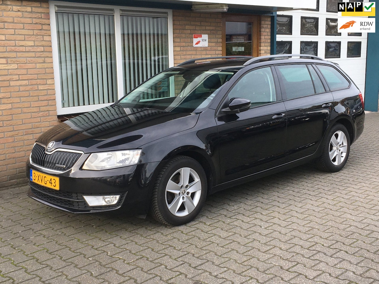Skoda Octavia Combi - 1.6 TDI Greenline Businessline 1.6 TDI Greenline Businessline - AutoWereld.nl