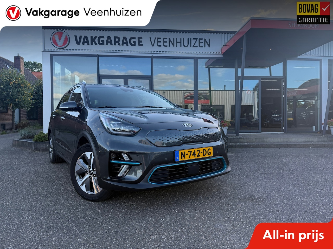 Kia e-Niro - DynamicPlusLine 64 kWh|rijklaar prijs|100%soh - AutoWereld.nl