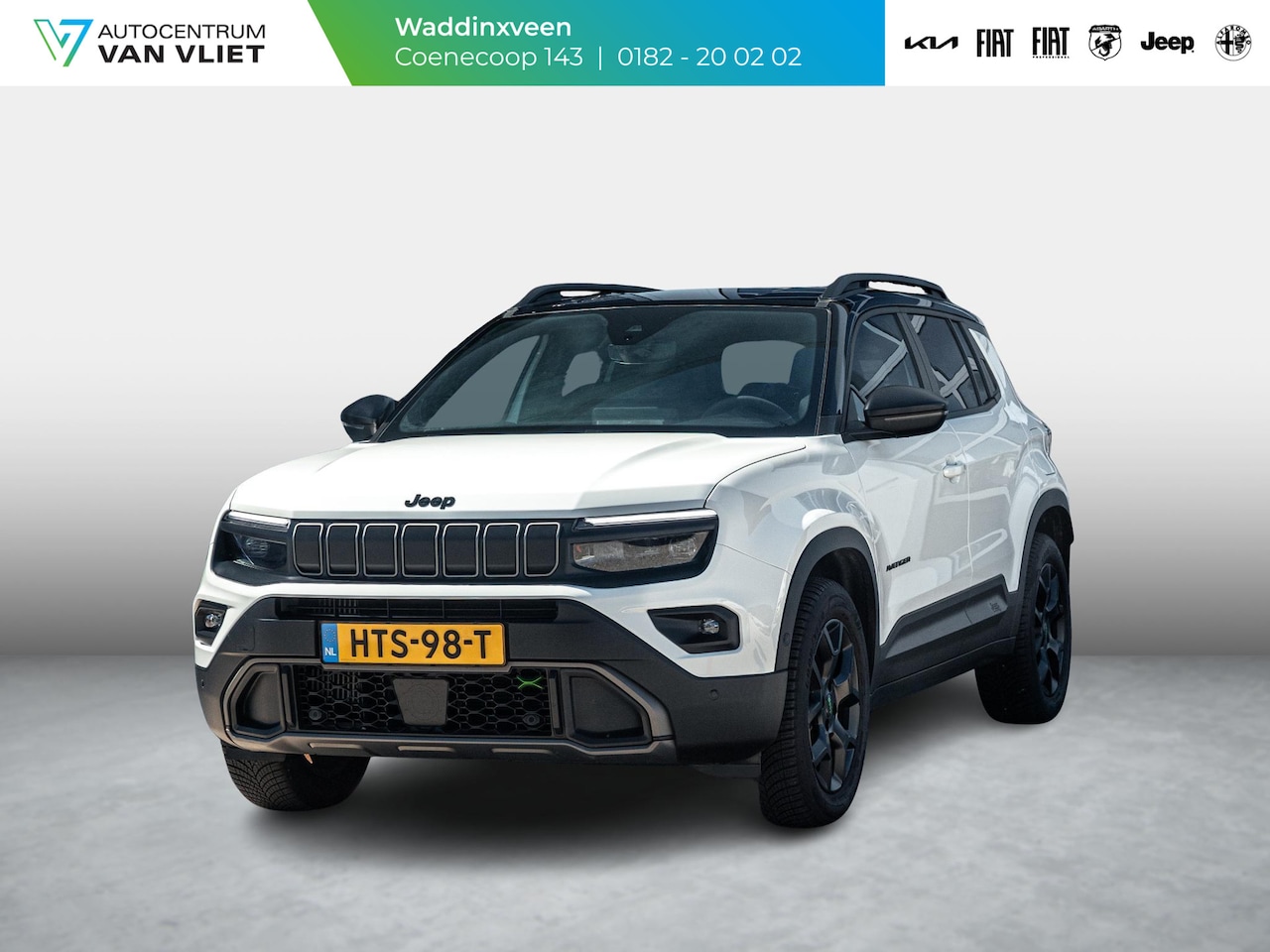 Jeep Avenger - 1.2T 4xe Overland | Infotainment&Convenience Pack | Winter Pack | Bicolore - AutoWereld.nl