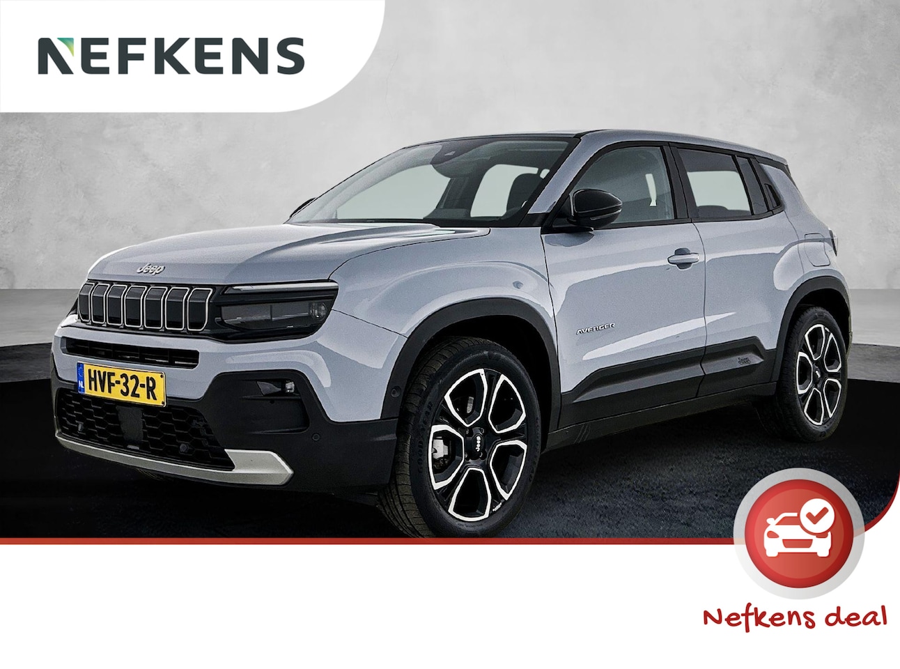 Jeep Avenger - 1.2 110pk e-Hybrid Altitude Automaat | 1ste Eigenaar | Elektrische Klep | Navigatie | Appl - AutoWereld.nl