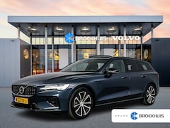 Volvo V60 - T8 Recharge Plus Dark | 18" | Panoramadak | Head-Up | Trekhaak | Elektr. verst. Sportstoel