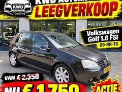 Volkswagen Golf - 1.6 FSI Sportline 5-deurs | Beurt | Nieuwe APK