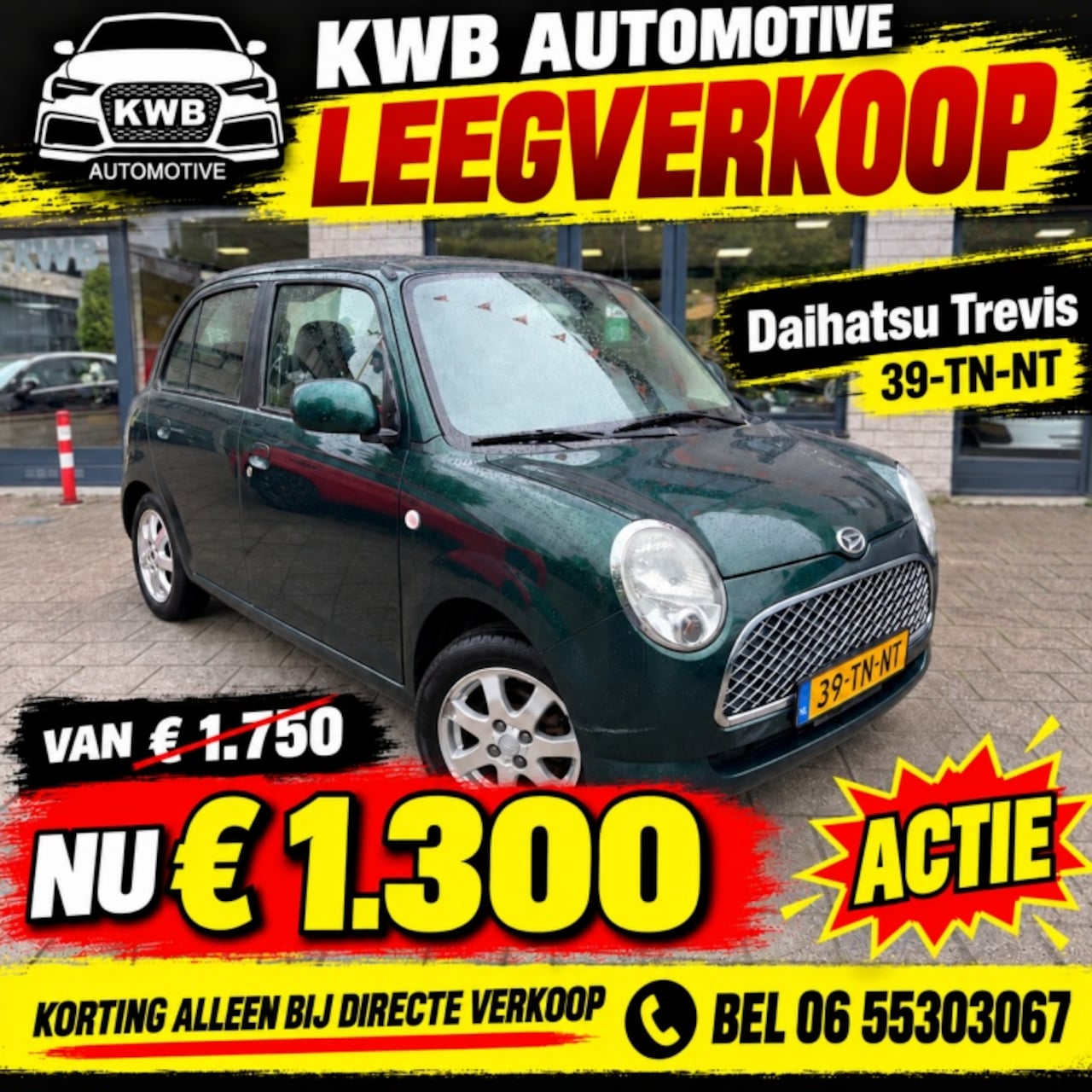 Daihatsu Trevis - 1.0 5-deurs | Nieuwe APK | Trekhaak | NAP - AutoWereld.nl