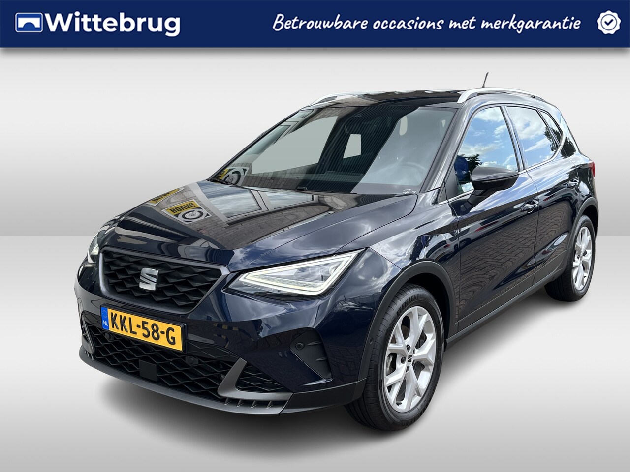 SEAT Arona - 1.0 TSI FR Business Connect / AUTOMAAT/ ACC/ PARK.SENSOREN V+A/ CAMERA/ STOELVERWARMING/ K - AutoWereld.nl