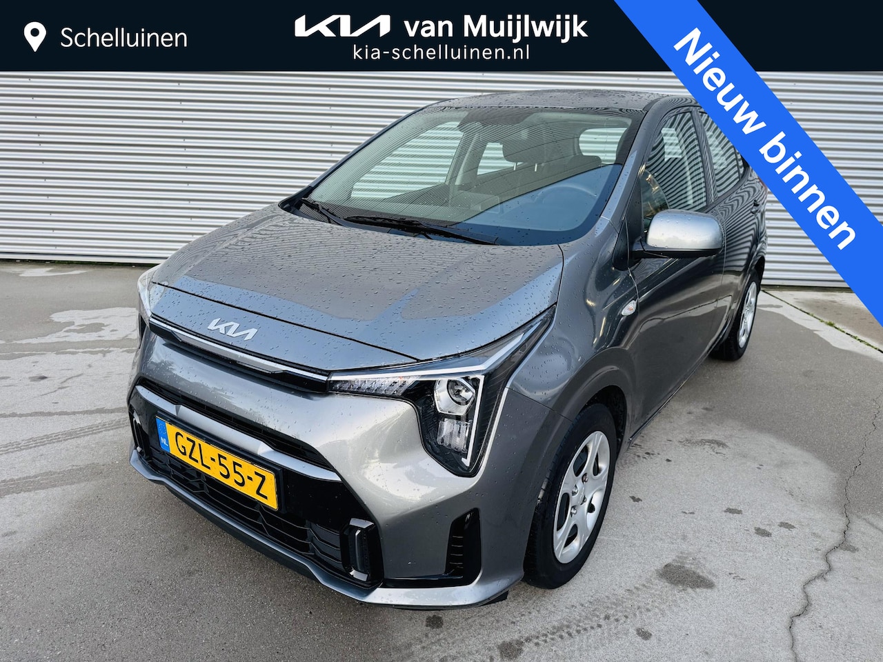 Kia Picanto - 1.0 DPI DynamicLine NW geleverd & Onderhouden | Navi | Airco | Cruise | Camera - AutoWereld.nl