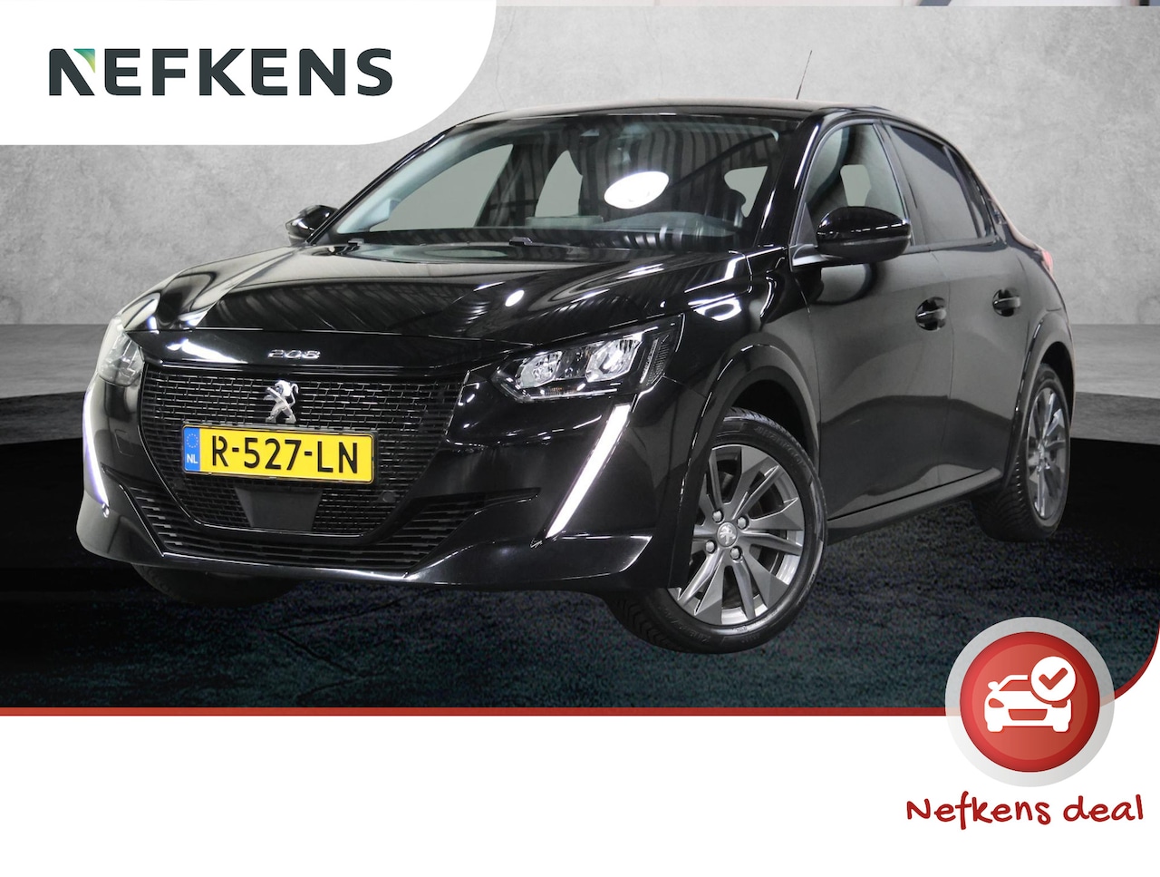 Peugeot e-208 - Allure Pack 50kWh | 1ste eigenaar | ACCU 91% | Camera | LEER/Stof | AppleCarPlay/Android | - AutoWereld.nl
