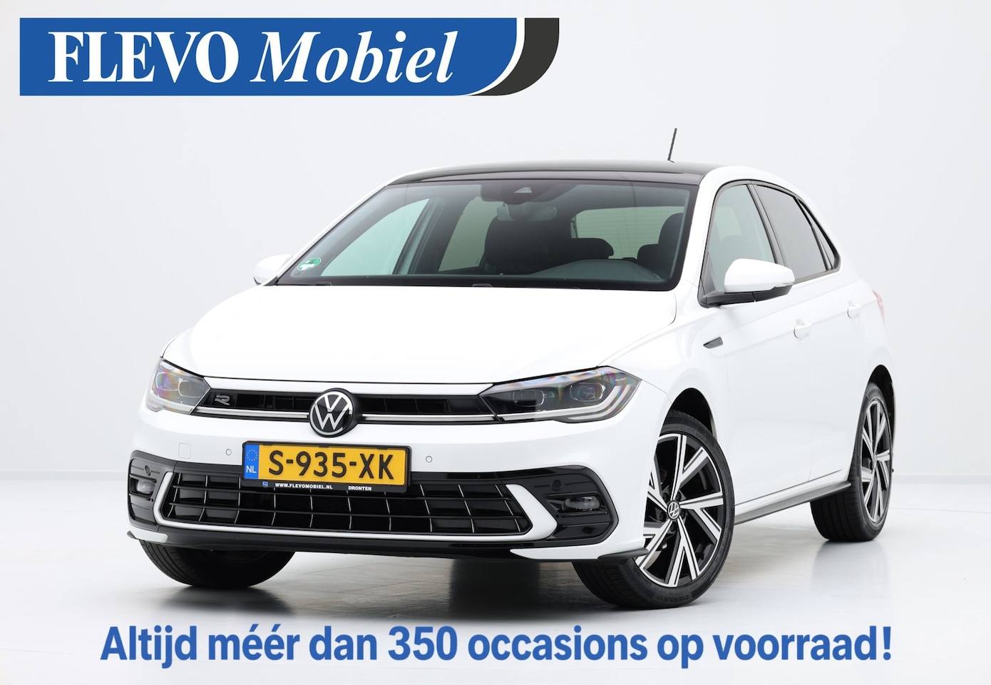 Volkswagen Polo - 1.0 TSI R-Line Business Pano|1e eig.|Virt. Cockpit|Cam|IQ Light|LMV|Clima - AutoWereld.nl
