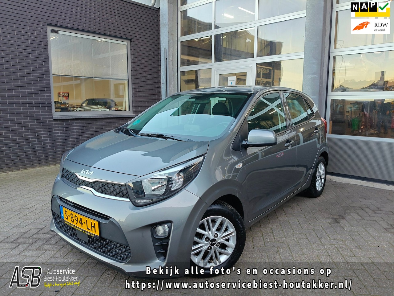 Kia Picanto - 1.0 DPi DynamicLine | Carplay | Airco | Cruise | DAB | Achteruitrijcamera - AutoWereld.nl