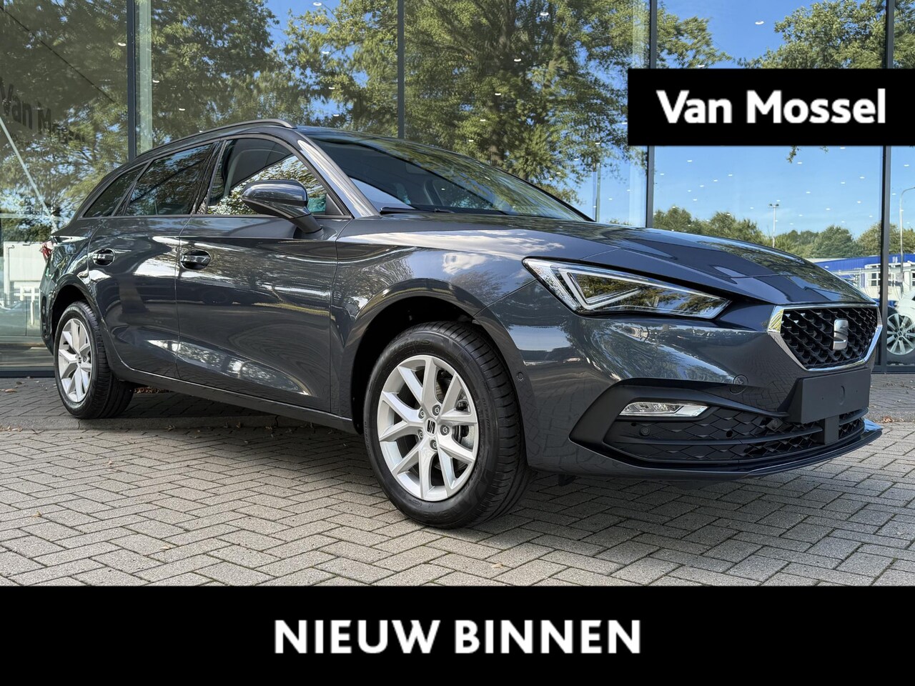 SEAT Leon Sportstourer - 1.5 eTSI Style Business Intense 115 PK | Automaat | Matrix Led | Navigatie | Achteruitrijc - AutoWereld.nl