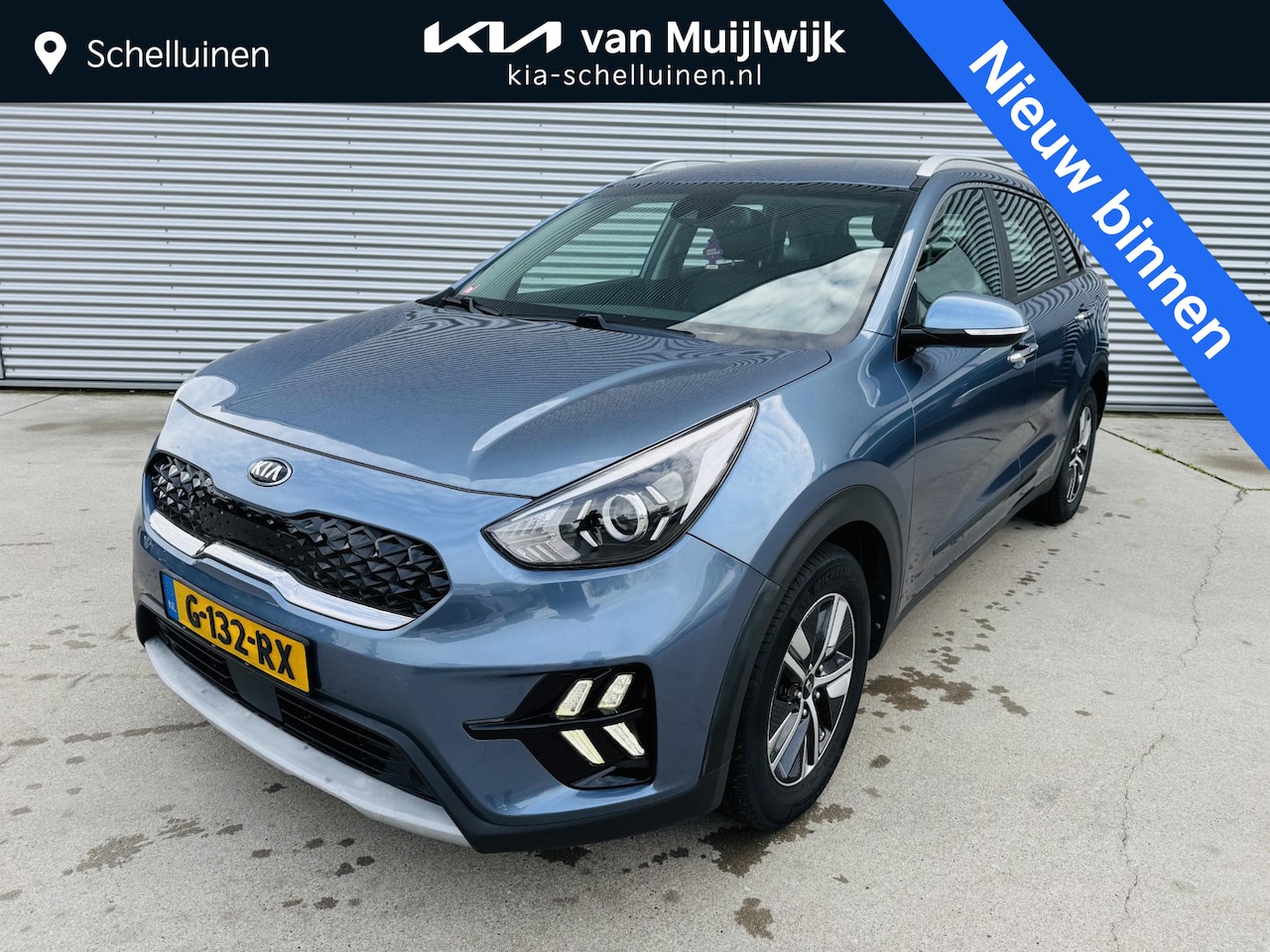 Kia Niro - 1.6 GDi Hybrid Edition NW door ons geleverd & Onderhouden | Trekhaak | Navi via AppleCarpl - AutoWereld.nl