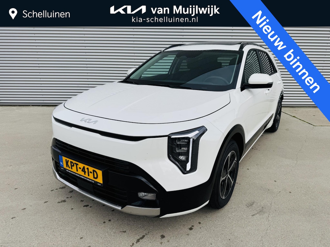 Kia Niro - 1.6 GDi Hybrid DynamicPlusLine Demo auto |Sunroof |  Navi | Keyless | Privacyglass | Km st - AutoWereld.nl