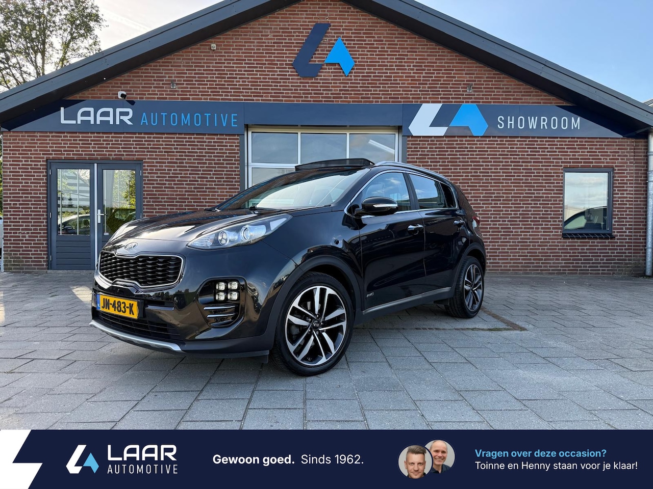 Kia Sportage - 1.6 T-GDi 177PK 4WD GT-Line Automaat Navi | Camera | Cruise | Leer | Pano | Keyless - AutoWereld.nl