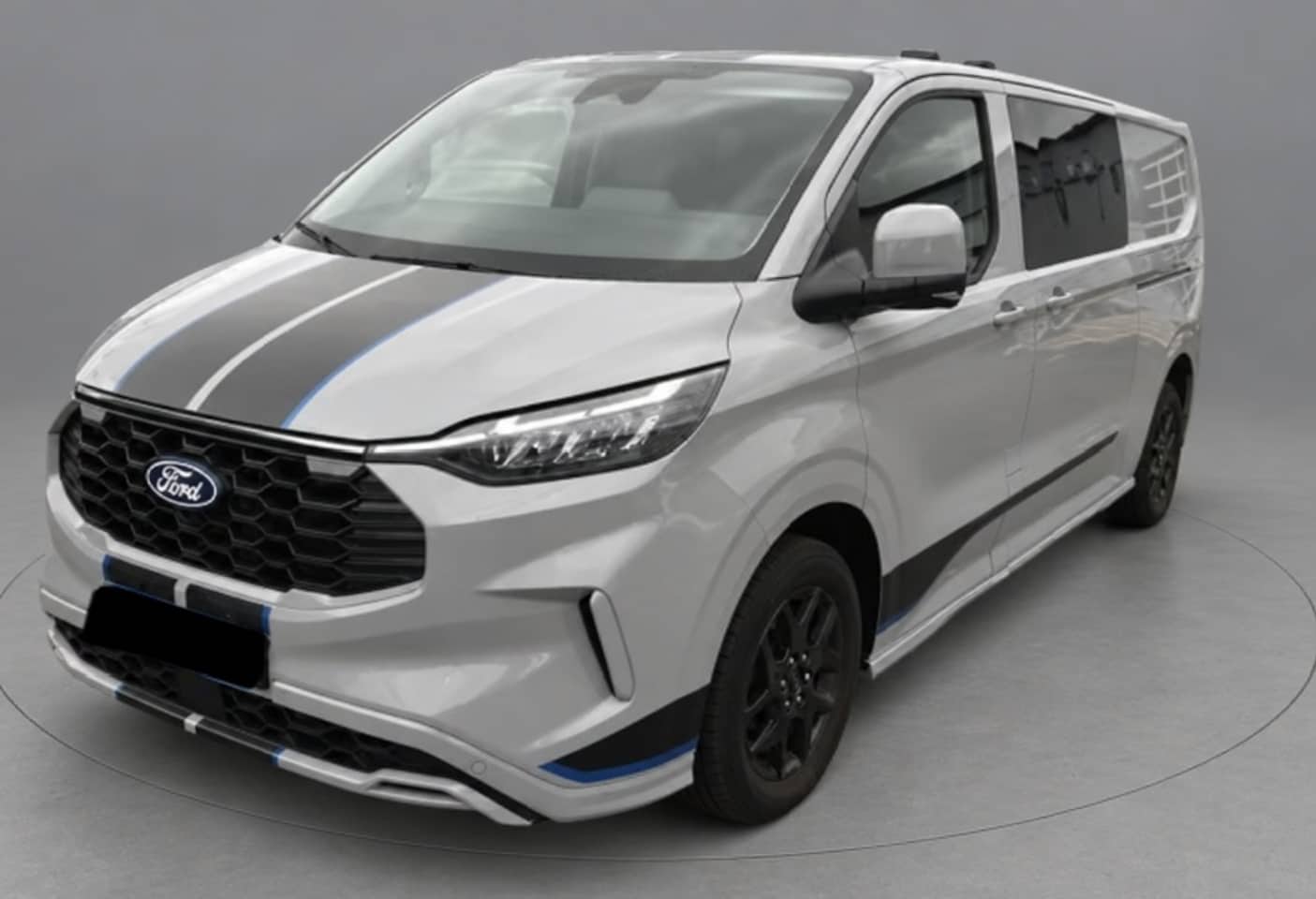 Ford Transit Custom - 320 2.0 TDCI L2H1 Sport DC 360 Camera, Adaptieve Cruise, Carplay, LED, 170pk, Elektrische - AutoWereld.nl