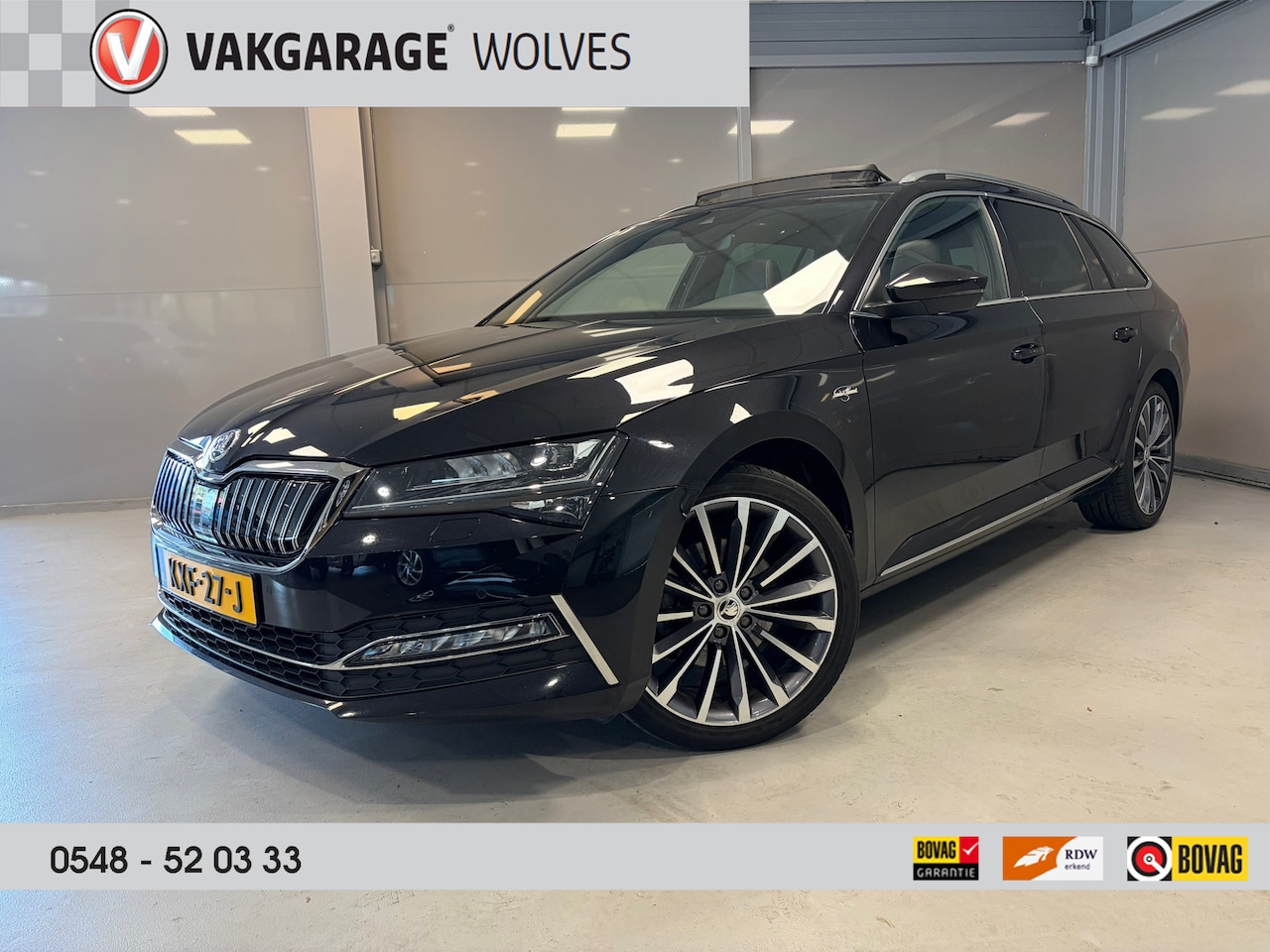Skoda Superb Combi - Laurin & Klement 1.4 TSI iV PHEV | Panoramadak | Trekhaak | Leder | Canton | - AutoWereld.nl