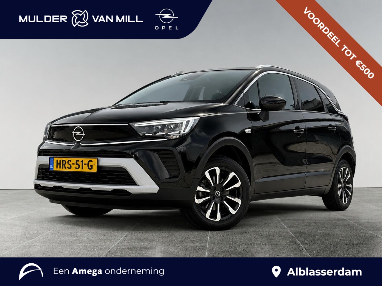 Opel Crossland - 1.2 Turbo Elegance 130pk EAT6 | 180° CAMERA | PANODAK | NAVI | CLIMA | APPLE CARPLAY / AND - AutoWereld.nl