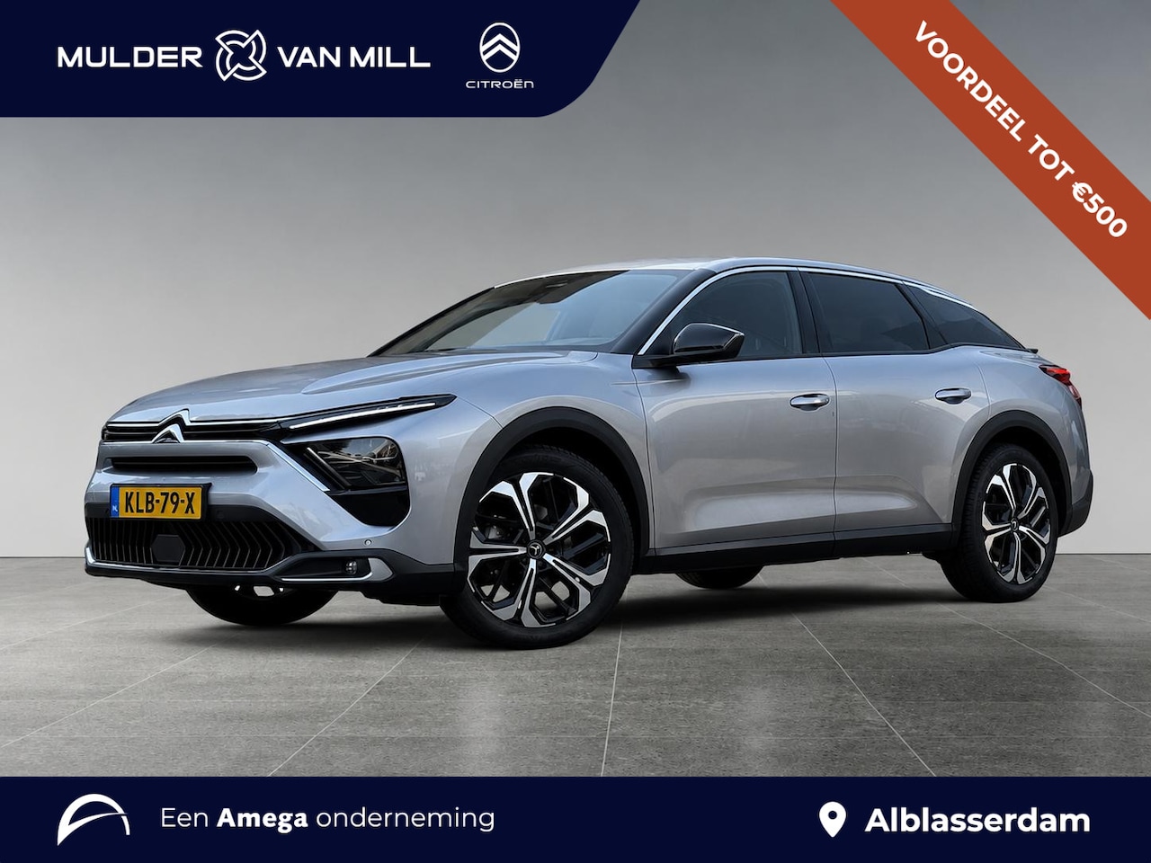 Citroën C5 X - Plus 1.2 Turbo 130pk EAT8 | HEAD-UP DISPLAY | LEDER | ADAPTIVE CRUISE | KEYLESS ENTRY | ST - AutoWereld.nl