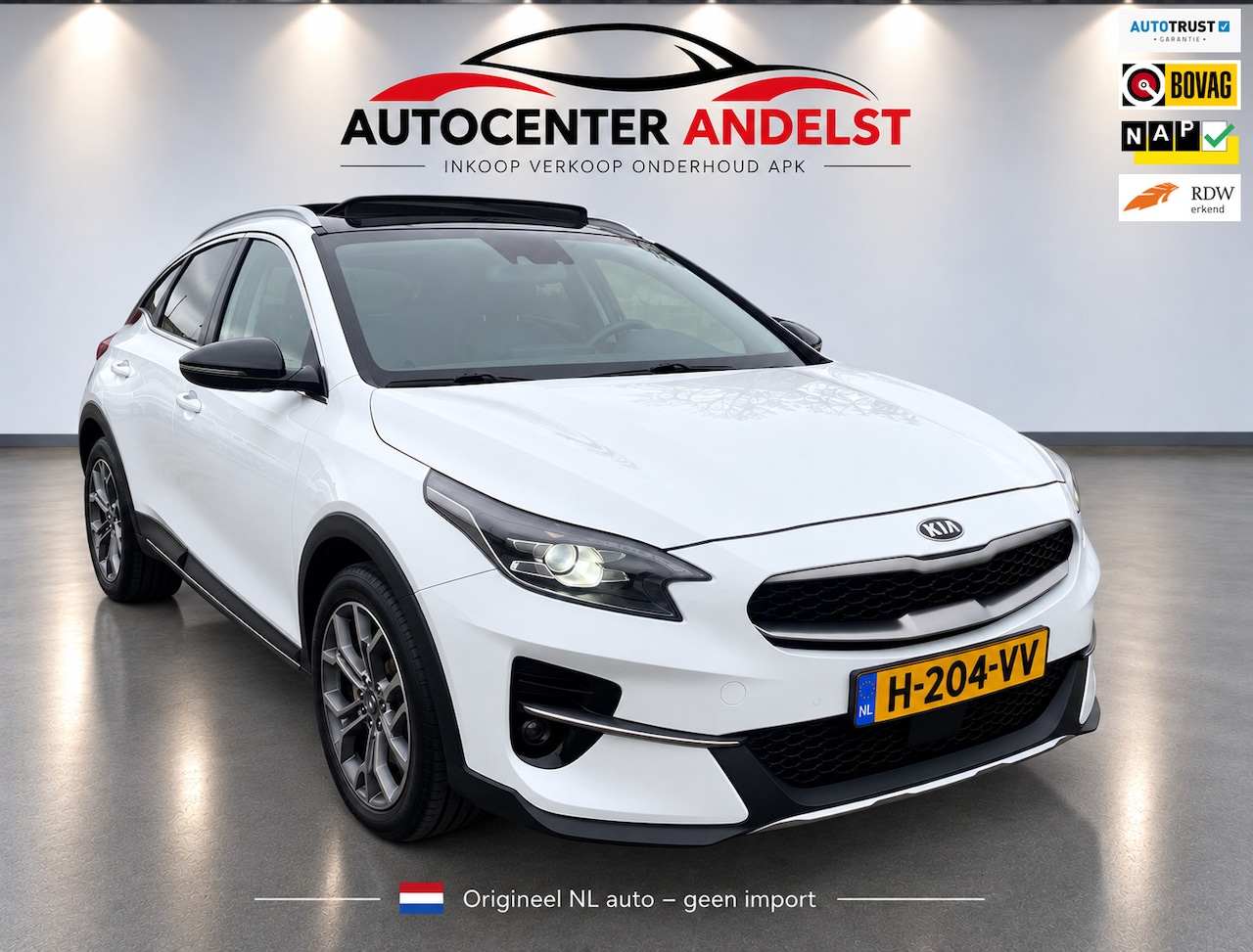 Kia XCeed - 1.6 GDi PHEV ExecutiveLine 1.6 GDi PHEV ExecutiveLine, Aut, Stoelvrw, Open dak, Acc, Cam, Leder, Keyless, Nav, 1e eig - AutoWereld.nl