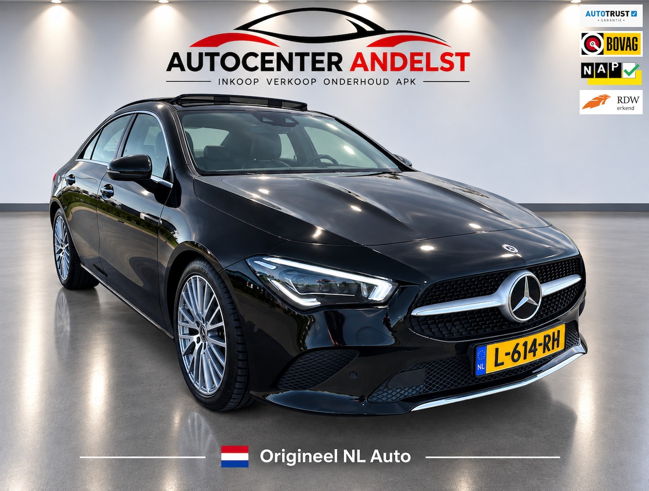 Mercedes-Benz CLA-Klasse - 180 Business Solution Luxury 180 Business Solution Luxury, Aut, Pano, Elektr stln, Cam, 1e eig afk, Geen import, Nap, V - AutoWereld.nl