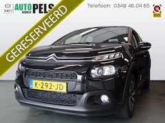 Citroën C3 - 1.2 PureTech Shine, Navigatie, Clima controle, Cruise controle, Elek ramen V, Lm velgen 16