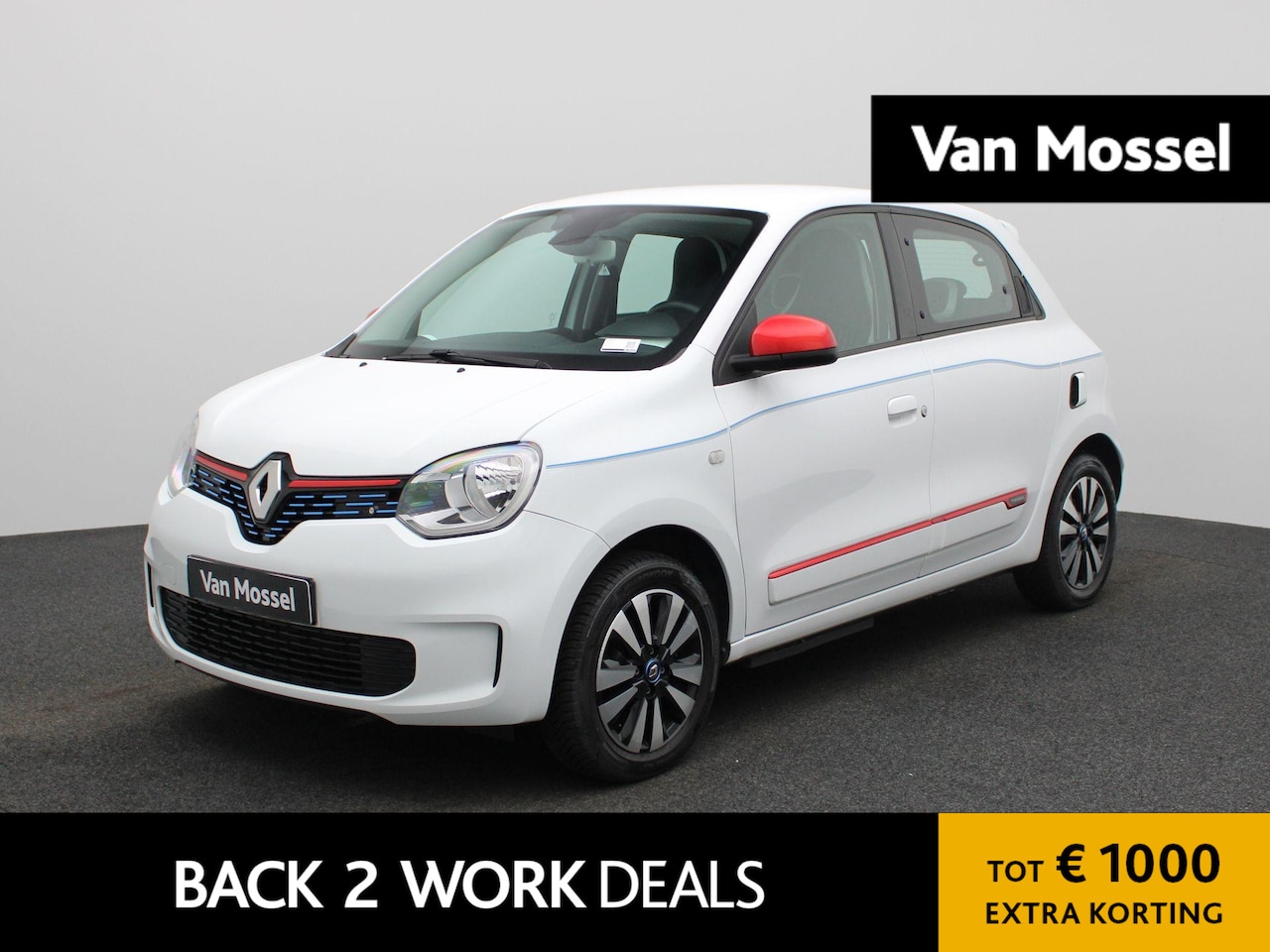 Renault Twingo Z.E. - R80 Intens | ACHTERUITRIJCAMERA | APPLE CARPLAY - ANDROID AUTO | STOELVERWARMING | CLIMATE - AutoWereld.nl
