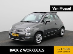 Fiat 500 C - 1.0 Hybrid Star | Cabrio | Parkeer sensoren | Navigatie | Half leder | LMV | Cruise contro