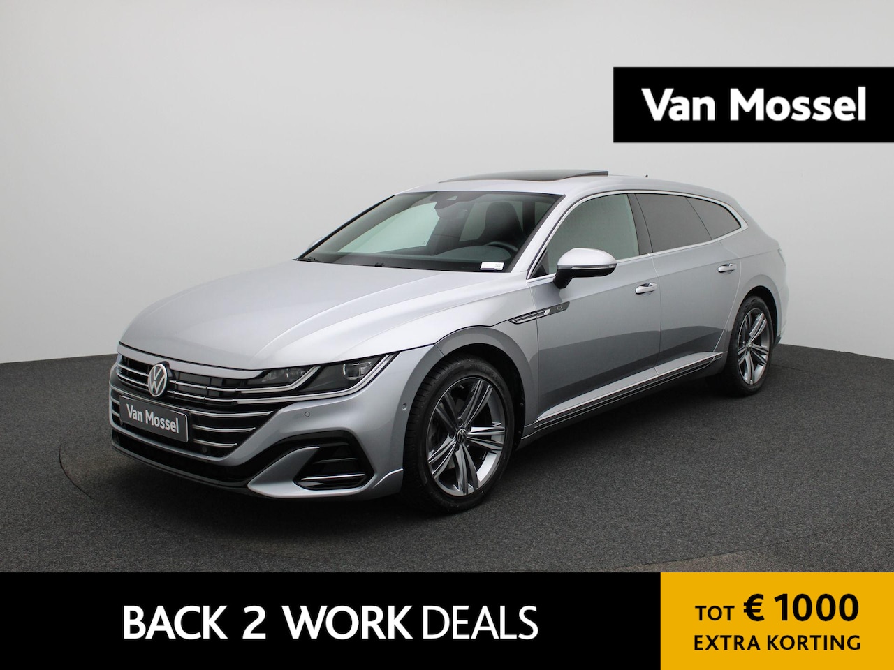 Volkswagen Arteon Shooting Brake - 1.4 TSI eHybrid R-Line Business+ | PANORAMADAK | 360 CAMERA | MEMORY | TREKHAAK | ELEKTRIS - AutoWereld.nl