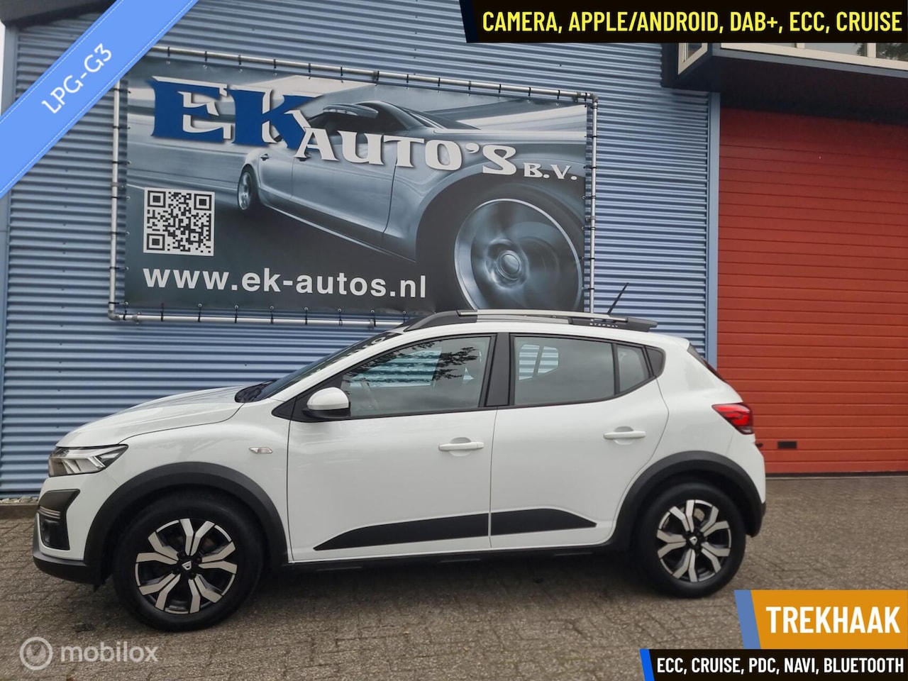 Dacia Sandero Stepway - 1.0 TCe 100 Bi-Fuel . Fabrieksaf LPG - AutoWereld.nl