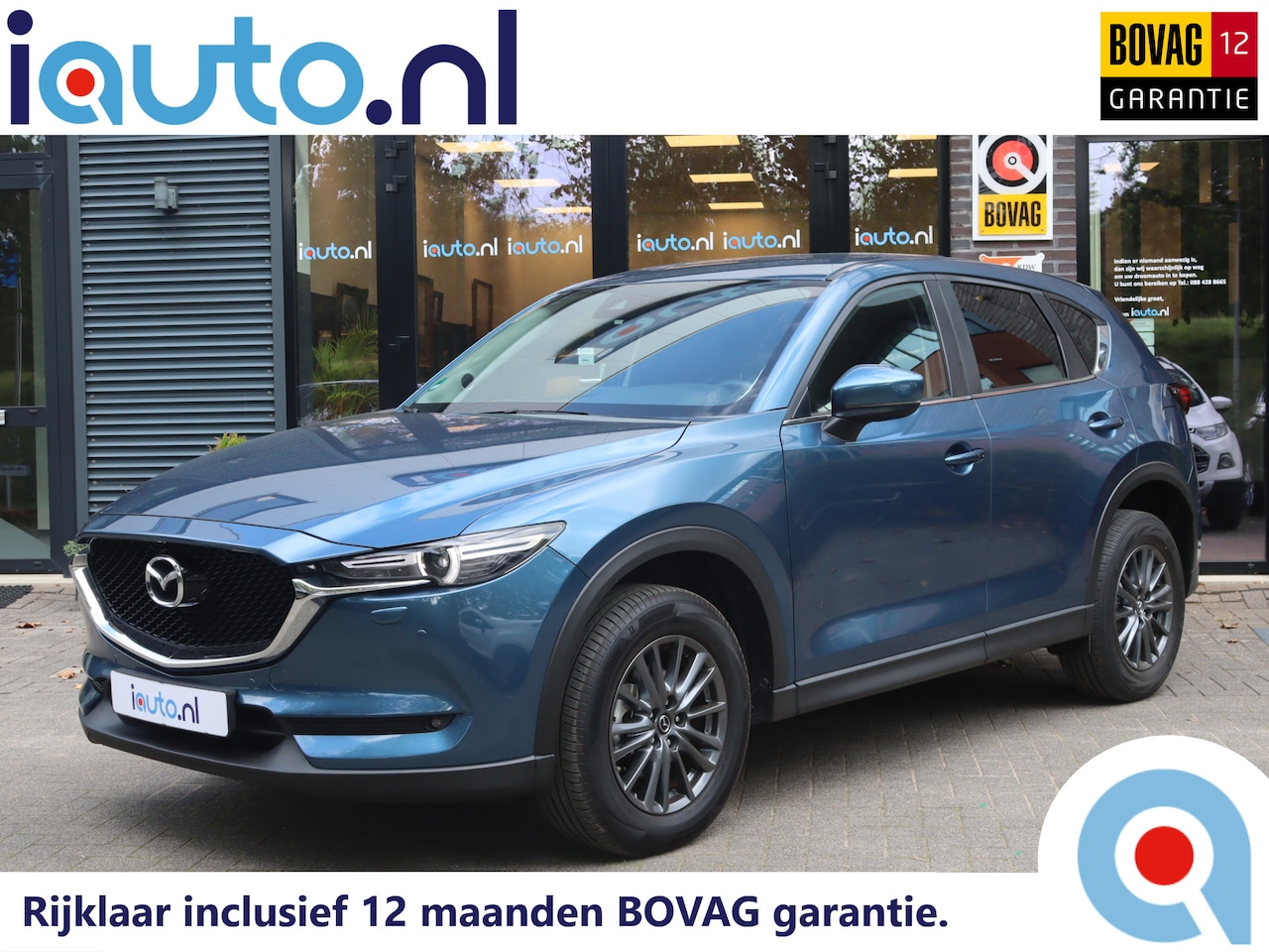 Mazda CX-5 - 2.0 SkyActiv-G 165 Business Comfort Leder/LED/Bose/Elek. stoel+mem/CarPlay/Keyless/Crc/Dab - AutoWereld.nl