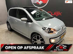 Volkswagen Up! - 1.0 high up BlueMotion |NAP | PANO | Stoelverw. | Leder