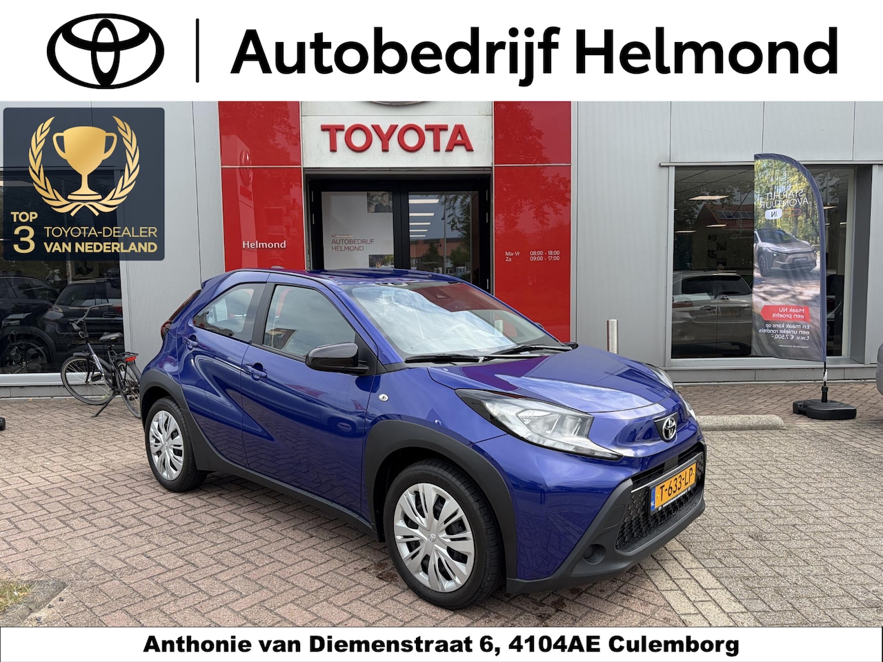 Toyota Aygo X - 1.0 VVT-i MT play 1.0 VVT-i MT Play - AutoWereld.nl