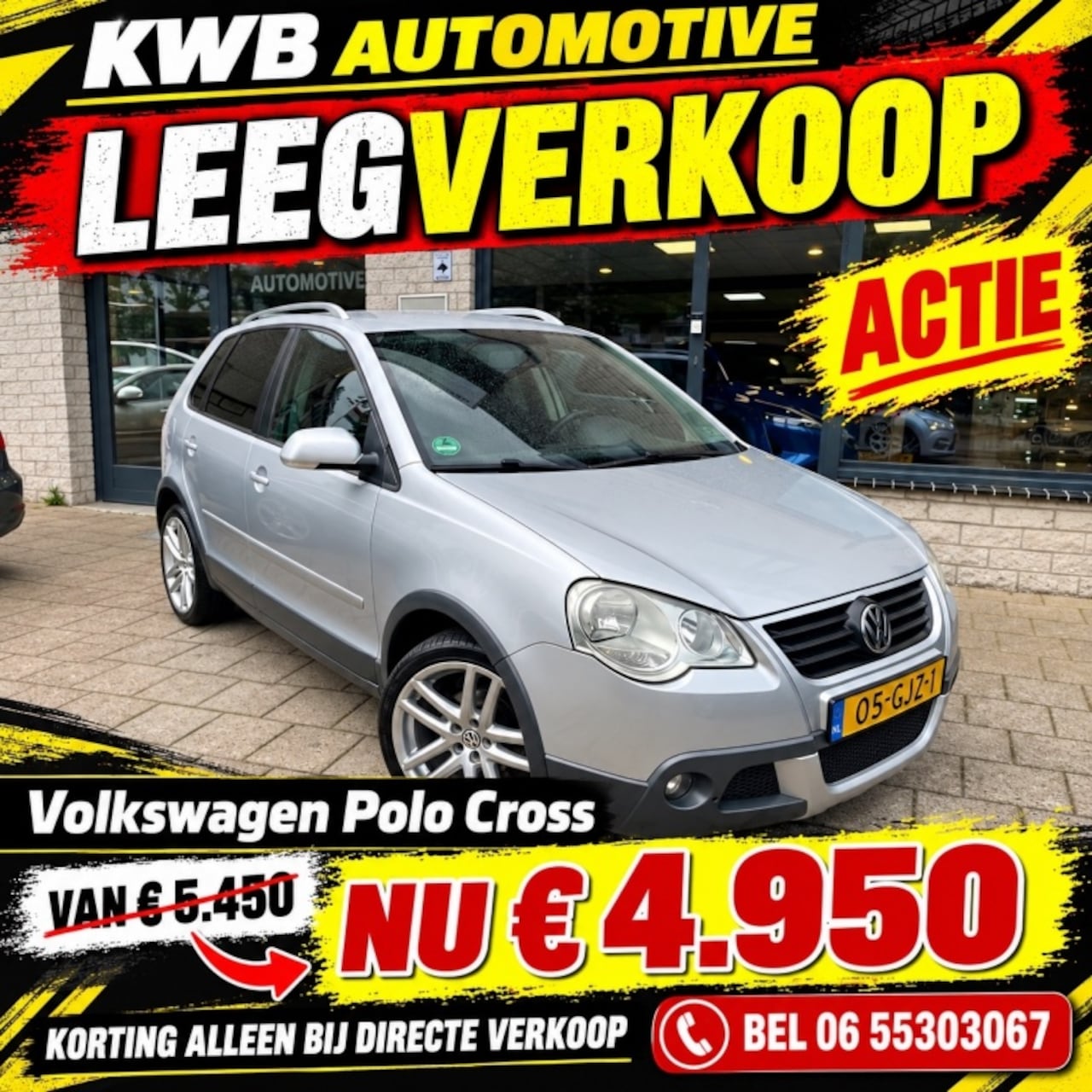 Volkswagen Polo - 1.4-16V Cross 5-deurs | Automaat | Distributie vervangen | NAP - AutoWereld.nl
