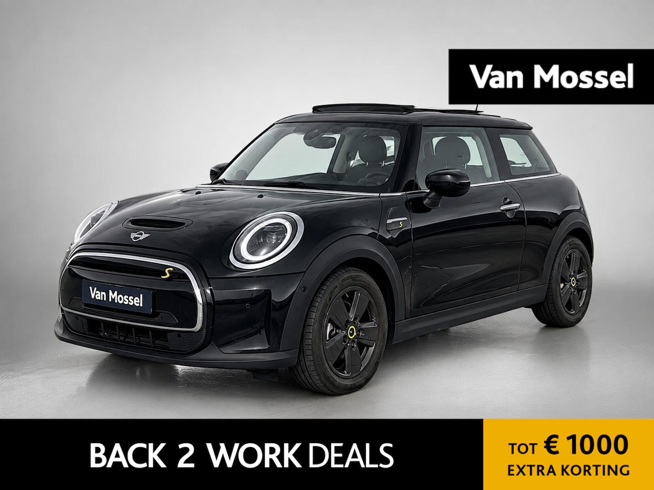 MINI Electric - Essential 33 kWh | Premium Plus Pack | Automaat | Panoramadak | Apple Carplay | Head up di - AutoWereld.nl