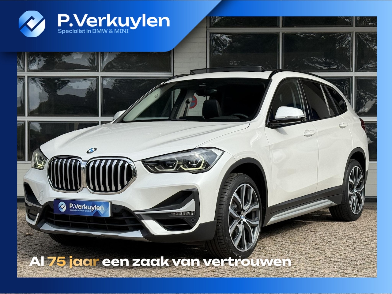 BMW X1 - xDrive25i X LINE | PANORAMA | NAVIGATIE PLUS | STOELVERWARMING | CAMERA | HEAD UP | - AutoWereld.nl