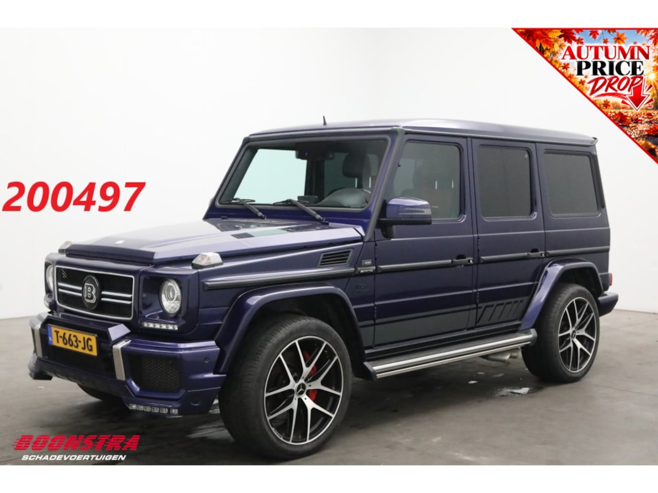 Mercedes-Benz G-klasse - AMG 63 Brabus Schuifdak Leder ACC H/K Memory BiColor Leder AHK - AutoWereld.nl