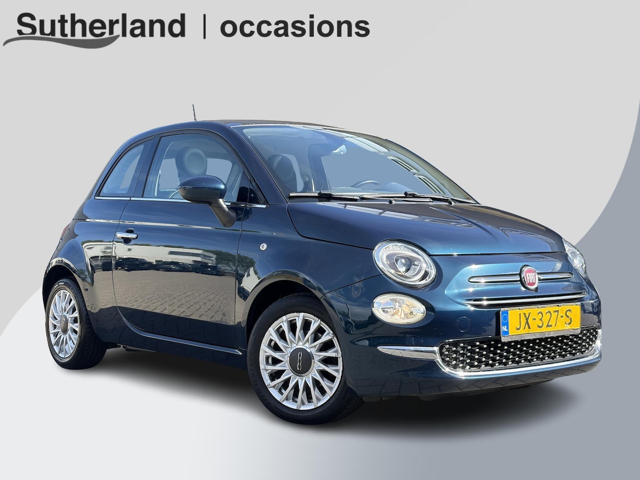 Fiat 500 - 0.9 TwinAir Turbo Lounge | Panoramadak | Climate Control | Bluetooth | Lichtmetalen Velgen - AutoWereld.nl