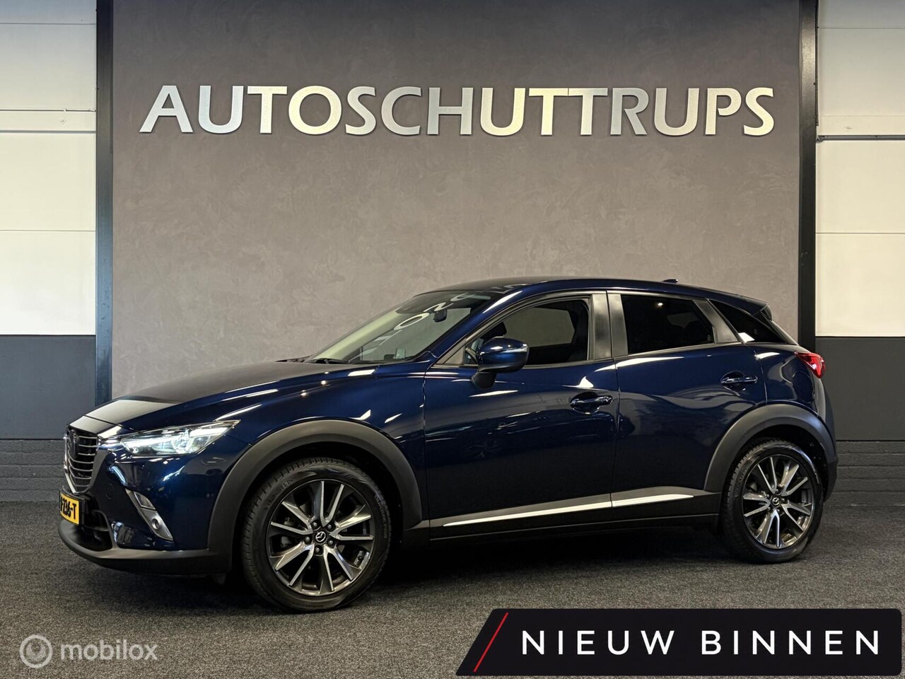 Mazda CX-3 - 2.0 SkyActiv-G 120 GT-M AUTOMAAT / LEDER / HUD / BOSE / HUD / PDC / NAVI / DEALER O.H. - AutoWereld.nl